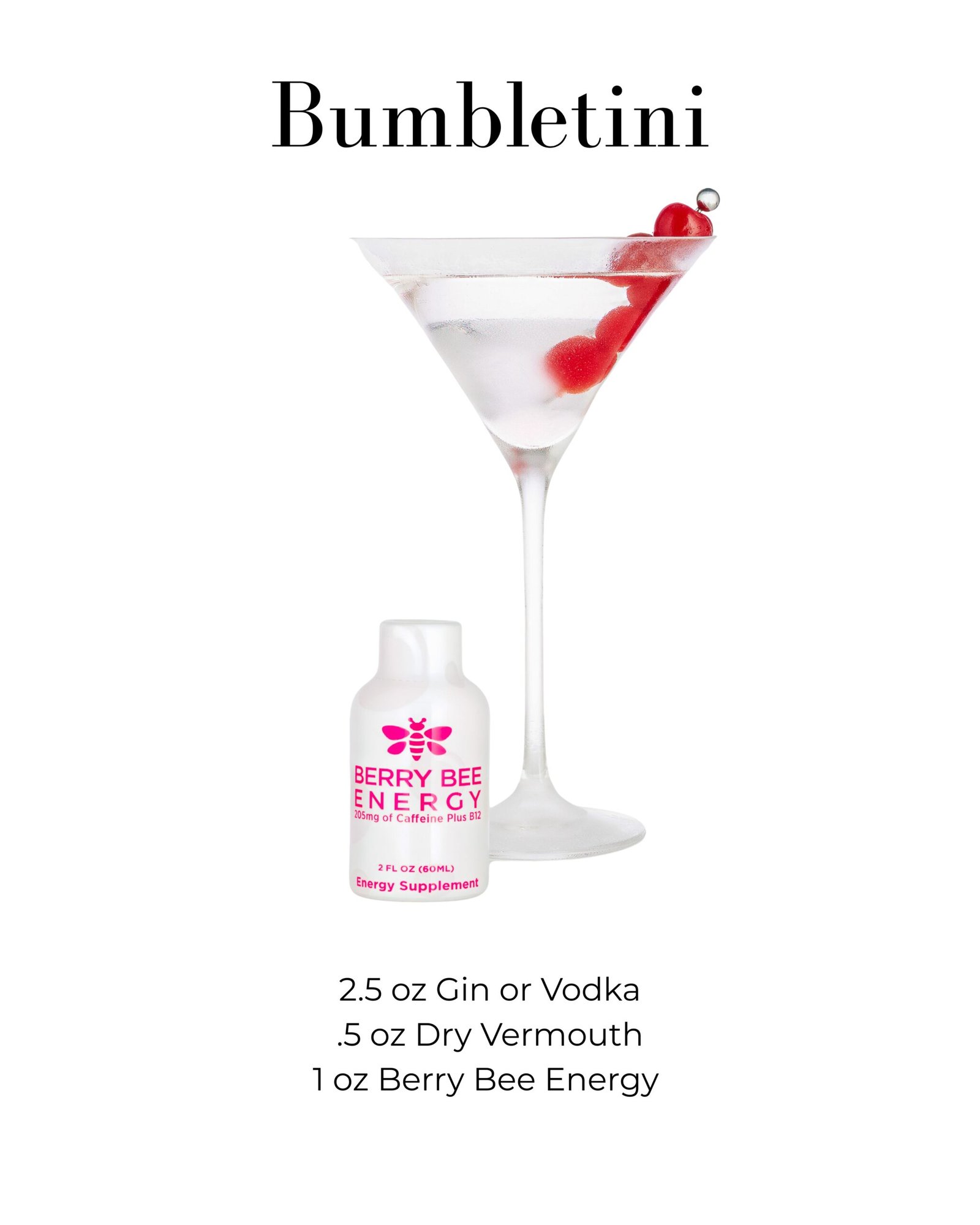 Bumbletini recipe