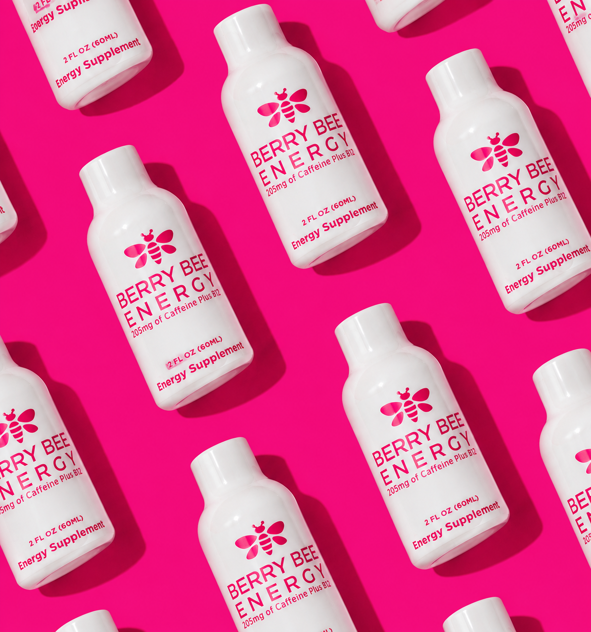 Berry Bee Energy bottles